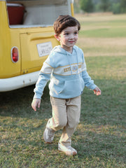 Boy's Light Blue Hoodie - EBTH5-019