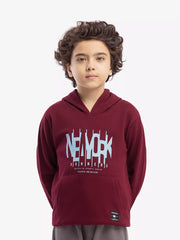 Boy's Maroon Hoodie - EBTH5-024