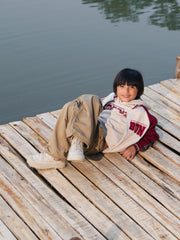 Boy's Cream Multi Jacket - EBTJK5-001-2P