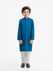 Boy's Blue Kurta - EBTK5-4058