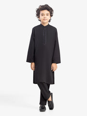 Boy's Black Kurta Pajama - EBTKP5-024
