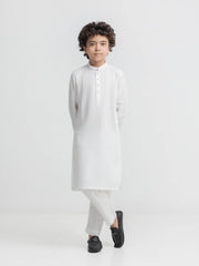 Boy's White Kurta Pajama - EBTKP6-034