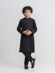 Boy's Black Kurta Pajama - EBTKP6-035