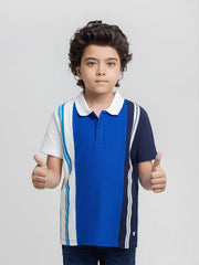 Boy's Royal Blue Polo Shirt - EBTPS6-014