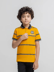 Boy's Mustard Polo Shirt - EBTPS6-029