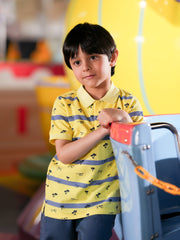 Boy's Yellow Polo Shirt - EBTPS6-036