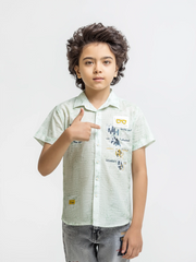 Half Sleeves Printed Shirt - EBTS5-27681