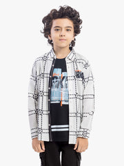 Boy's Off White Shirt - EBTSF5-27652-2P