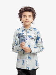 Boy's Grey Shirt - EBTSF5-27664