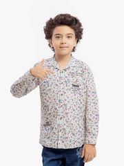 Boy's Beige Shirt - EBTSF5-27667