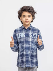 Boy's Navy Shirt - EBTSF5-27674