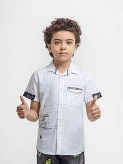Boy's White Shirt - EBTSH6-27685