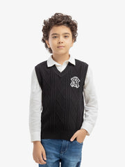 Boy's Black Sweater - EBTSWT5-007