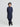 Boy's Navy Blue Waist Coat Suit - ECBTWCS5-090