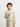 Boy's Light Beige Waist Coat Suit - ECBTWCS6-107