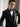 Rounded Shawl Collar Tuxedo Suit - ECMTCPT5-1015