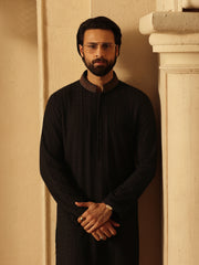 Embroidered Viscose Kurta Pajama - ECMTKP5-003