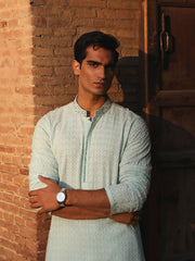 Embroidered Viscose Kurta Pajama - ECMTKP5-010