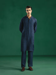 Embroidered Viscose Kurta Pajama - ECMTKP6-026
