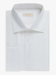 Front Pleated Tuxedo Shirt - ECMTST6-1002