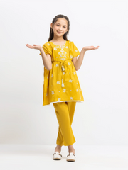 Embroidered Cambric Shirt Trouser - EGTKE5-73026ST