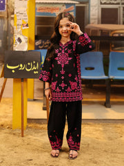 Embroidered Cambric Co-Ord Set - EGTKED6-74042ST