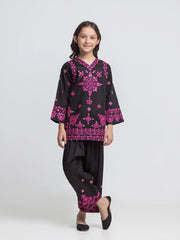 Embroidered Cambric Shirt Trouser - EGTKED6-74042ST