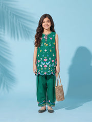 Embroidered Cambric Co-Ord Set - EGTKED6-74045ST