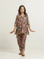 Printed Khaddar Shirt Trouser - EGTKP6-73082ST