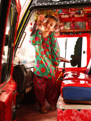 Printed Cambric Co-Ord Set - EGTKP6-74048ST