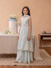 Embroidered Chanderi Suit - EGTPLED5-50065-3P