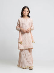 Embroidered Chanderi Suit - EGTPLED5-50091-3P