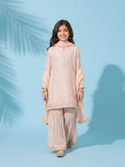 Embroidered Chanderi Suit - EGTPLED5-50091-3P