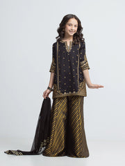 Embroidered Silk Suit - EGTPLED5-50110-3P