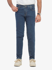 Men's Denim Blue Denim Pant - EMBPD5-016