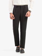 Men's Black Formal Pant - EMBPF5-15281