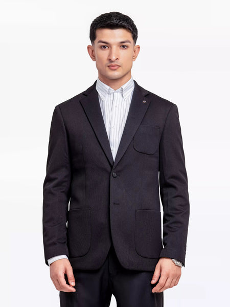 Men's Black Blazer - EMTB24-6868