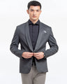 Men's Dark Grey Blazer - EMTBK24W-004