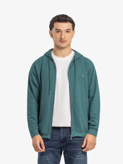 Men's Teal Hoodie - EMTH5-006
