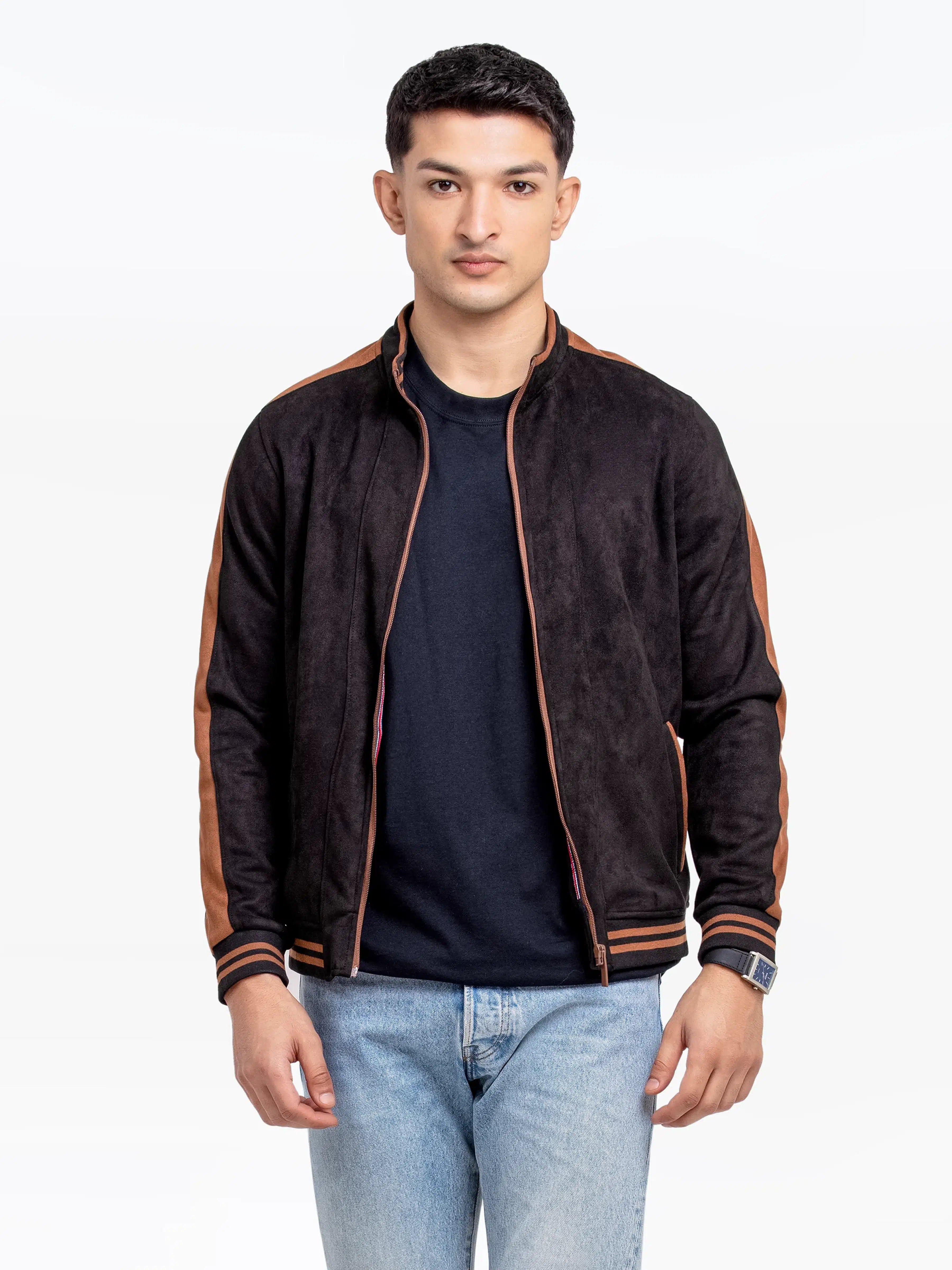 Men's Black Jacket - EMTJ24-006