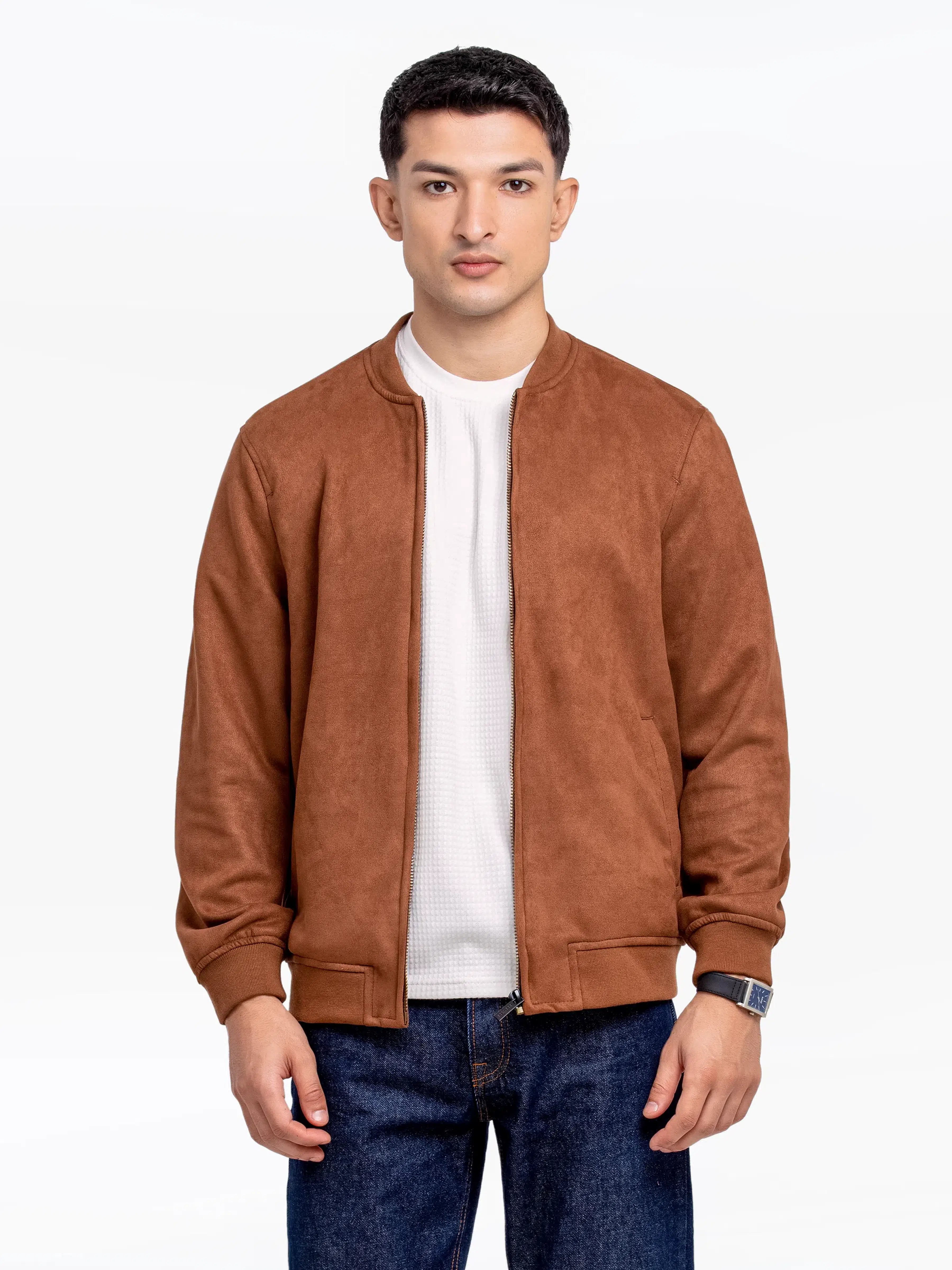 Men's Brown Jacket - EMTJ24-009