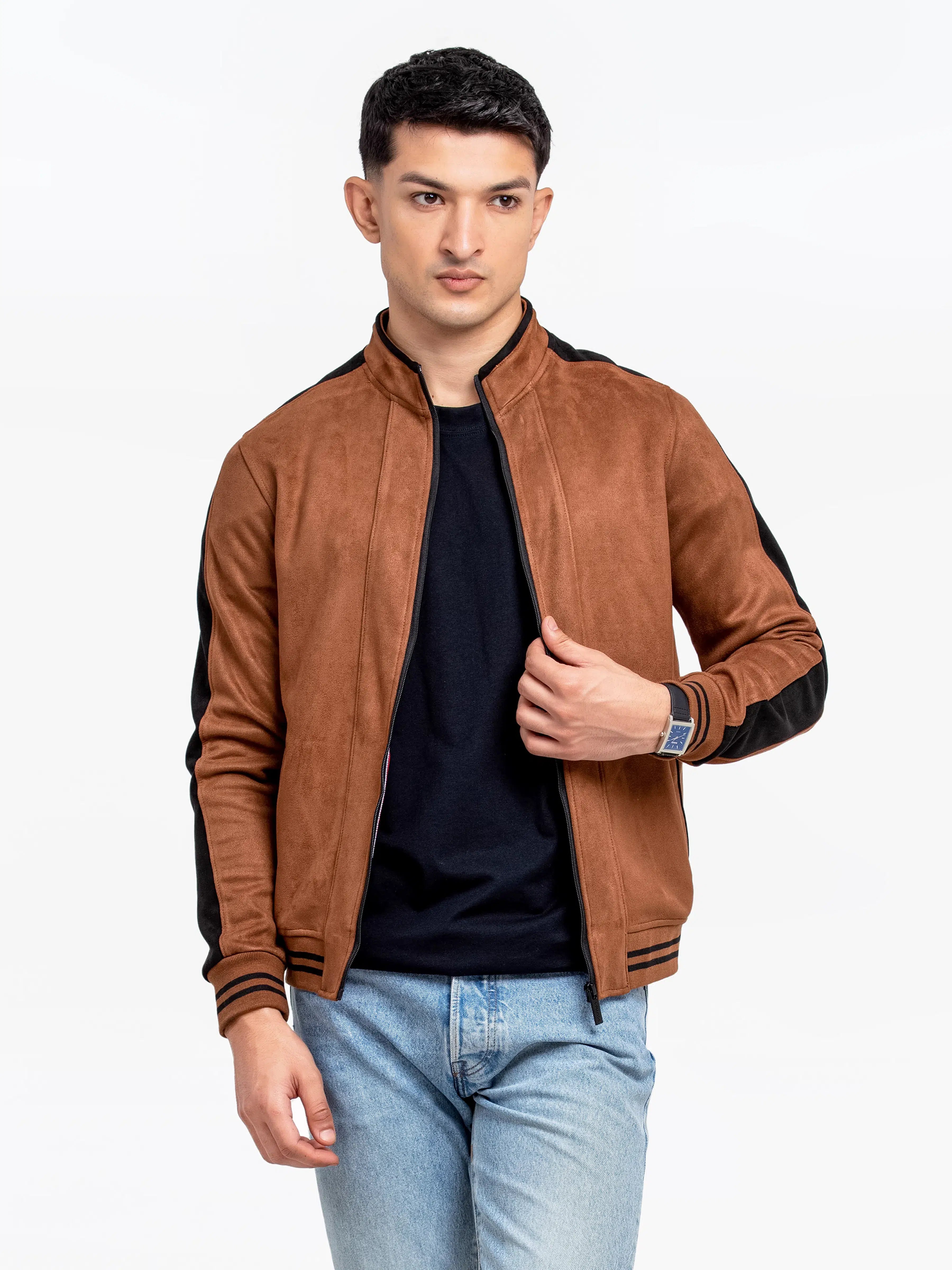 Men's Brown Jacket - EMTJ24-010