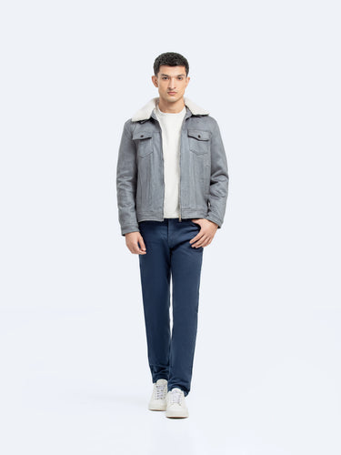 Men's Grey Jacket - EMTJ24-016