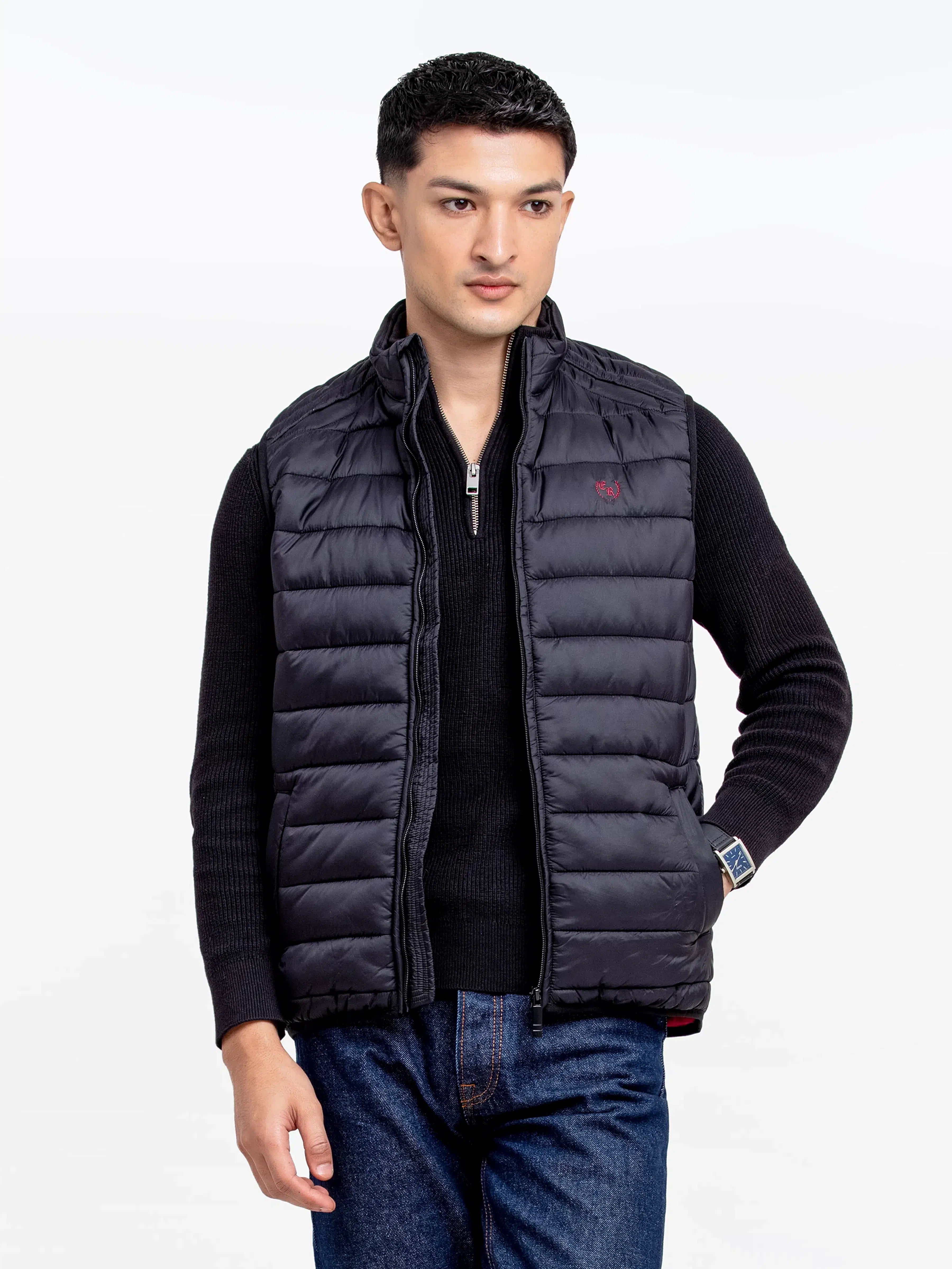 Men's Black Jacket - EMTJP24-006