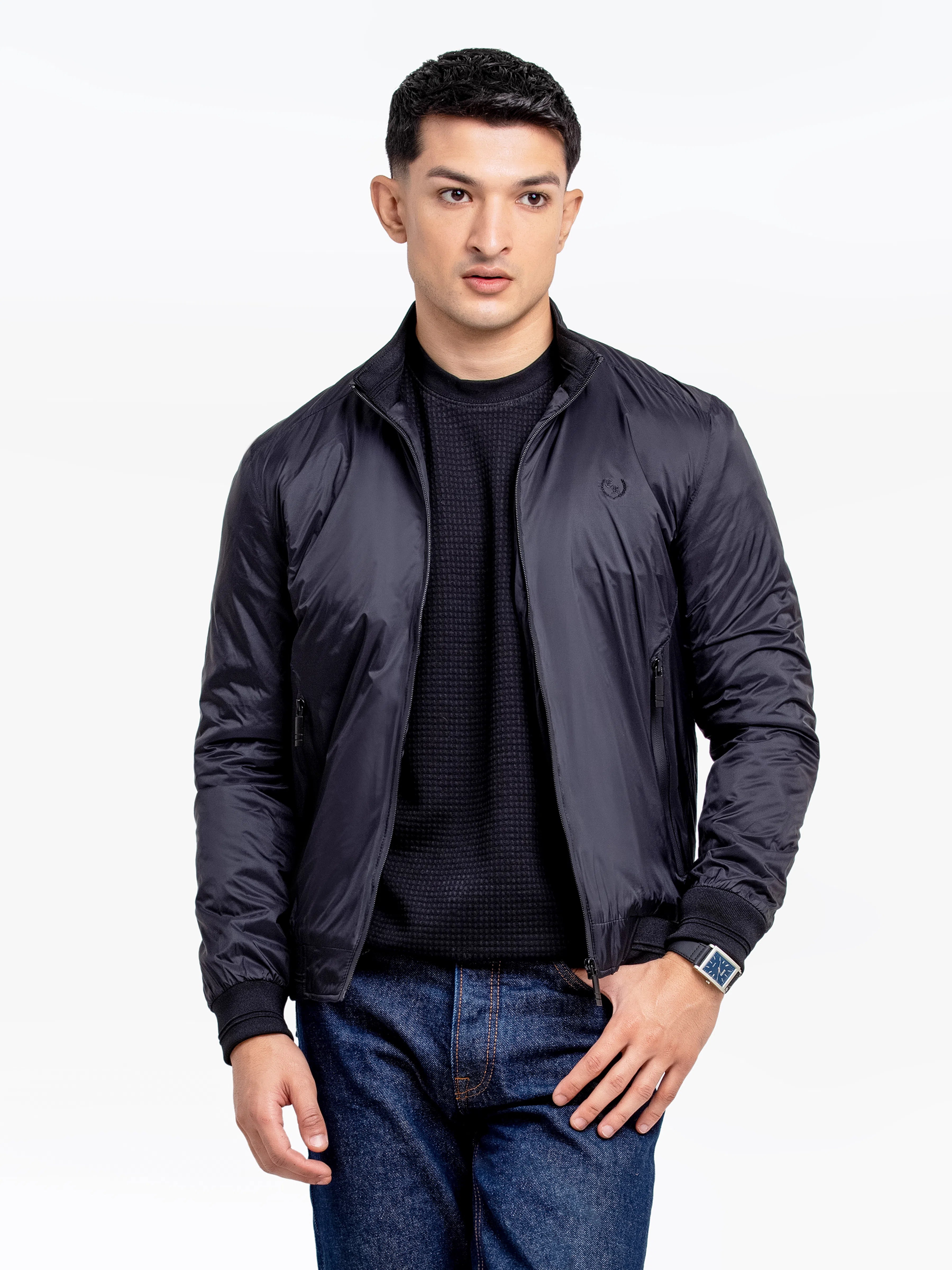 Men's Black Jacket - EMTJP24-007