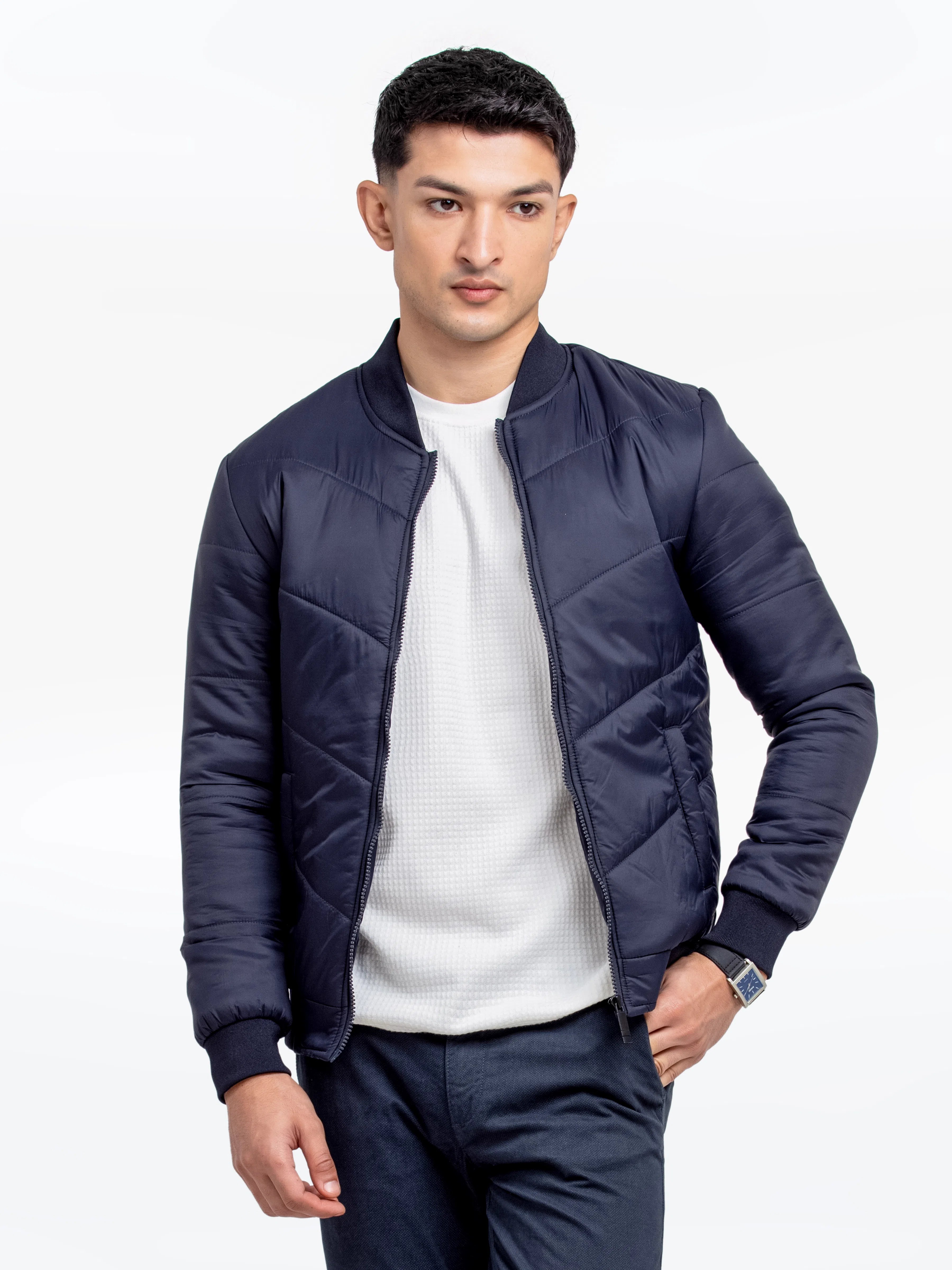 Men's Charcoal Jacket - EMTJP24-008