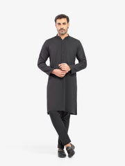 Men's Black Kurta Pajama - EMTKPT5-076
