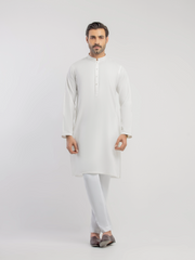 Men's Off White Kurta Pajama - EMTKPT5-100