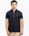 Men's Black Polo Shirt - EMTPS24-049