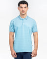 Men's Sky Blue Polo Shirt - EMTPS24-058